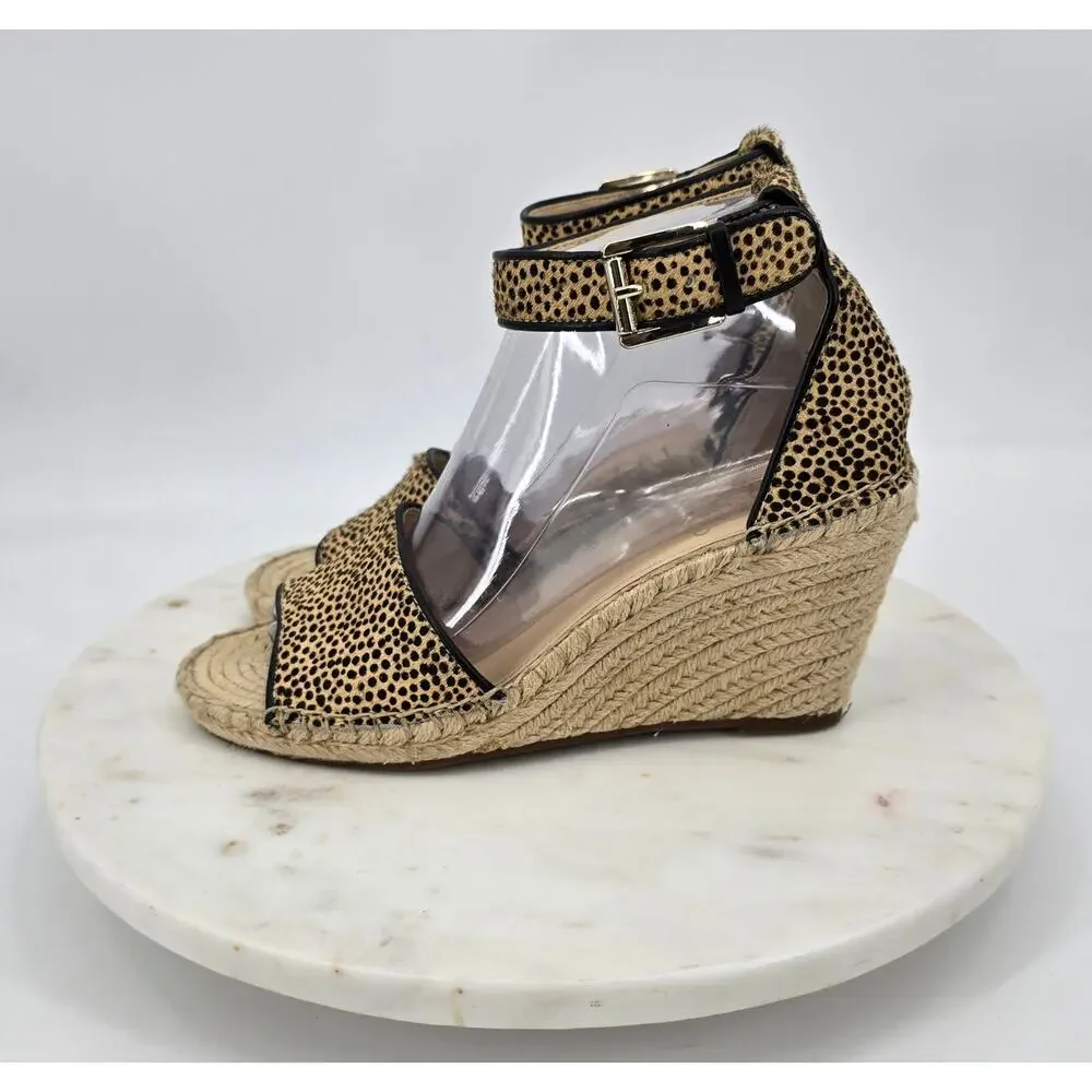 Vince Camuto VC-Leera‎ Cow Hair Espadrille Wedges